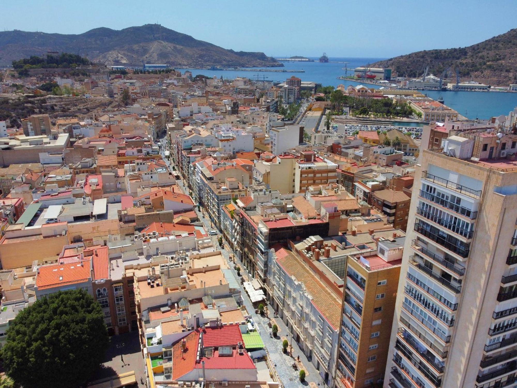 Apartamentos Nuevo Edificio Alba Cartagena Centro Parking Kültér fotó