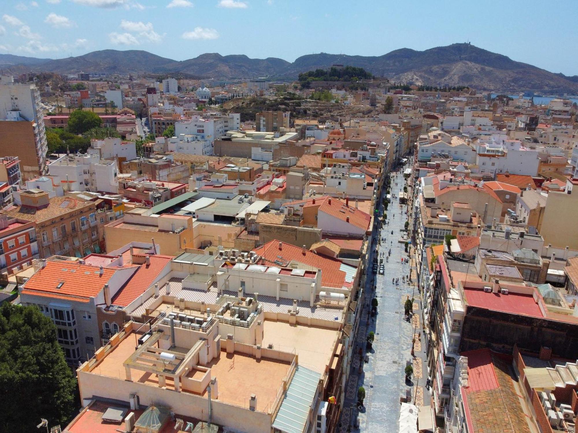 Apartamentos Nuevo Edificio Alba Cartagena Centro Parking Kültér fotó